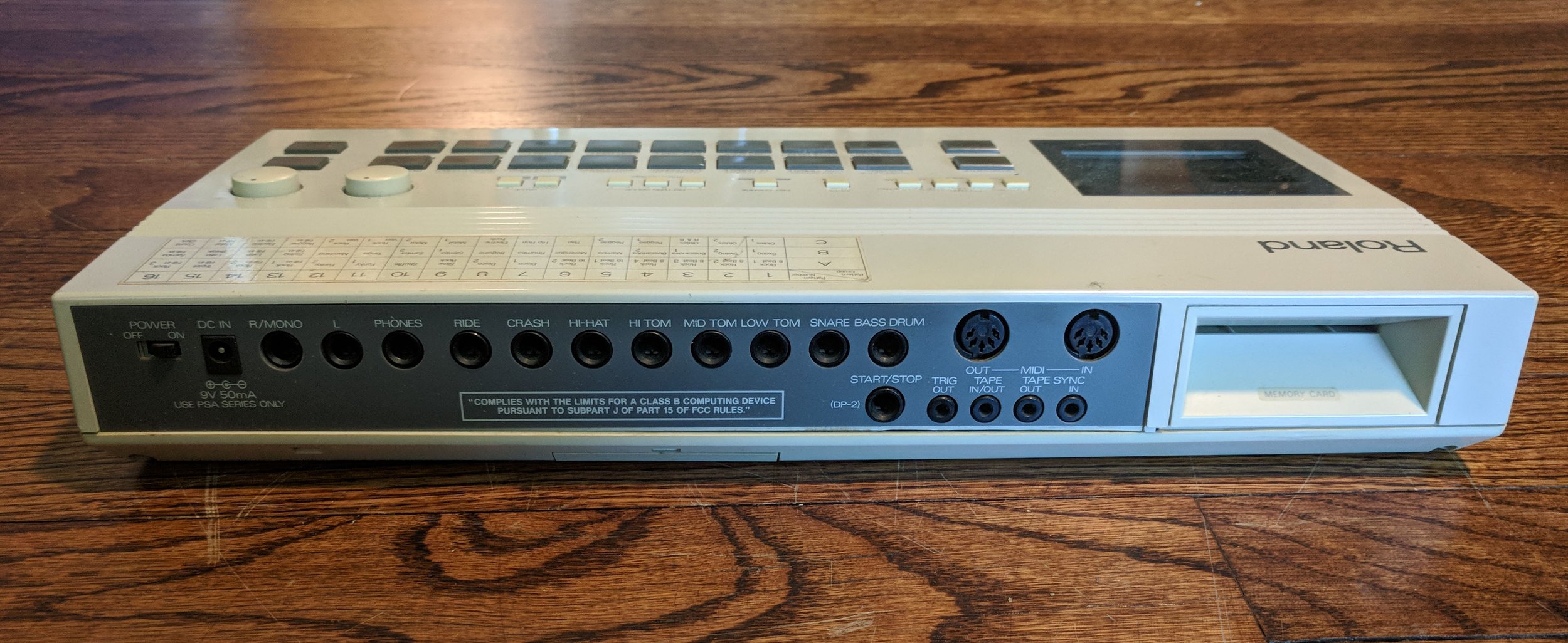 Roland TR-626 Drum Machine — Thomas Gandey